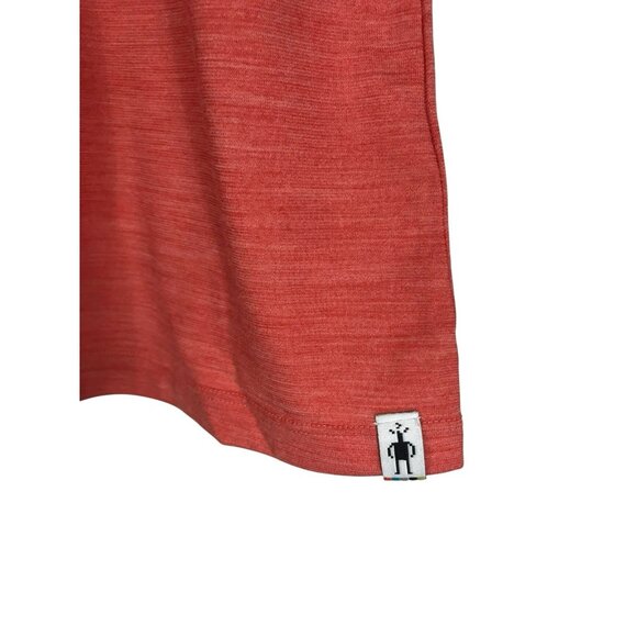 Smartwool Shirt Womens Size Small Orange Steamboat Springs Short Sleeve - Picture 4 of 11